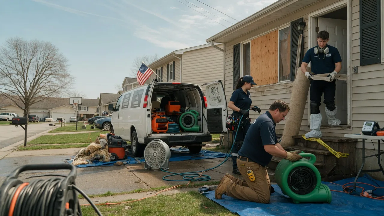 Water Damage Restoration in Fredericksburg, PA near me
